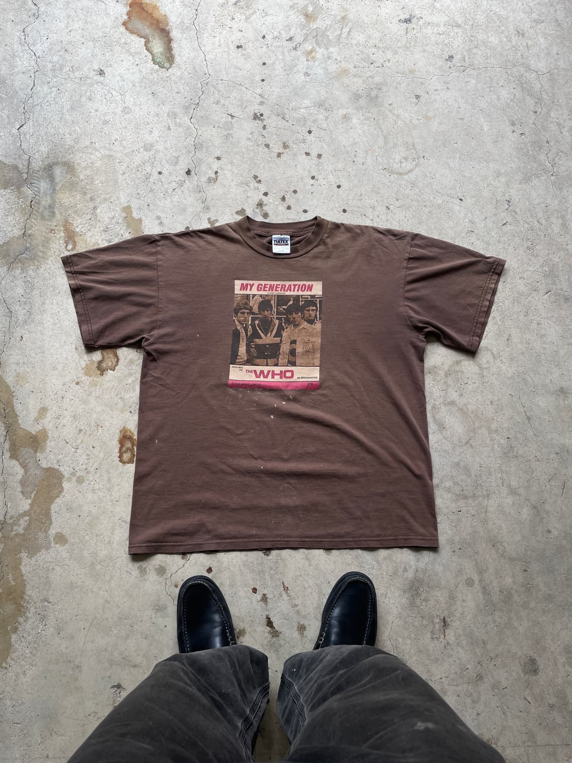 90s The Who Distressed Band T-shirt  상품이미지2