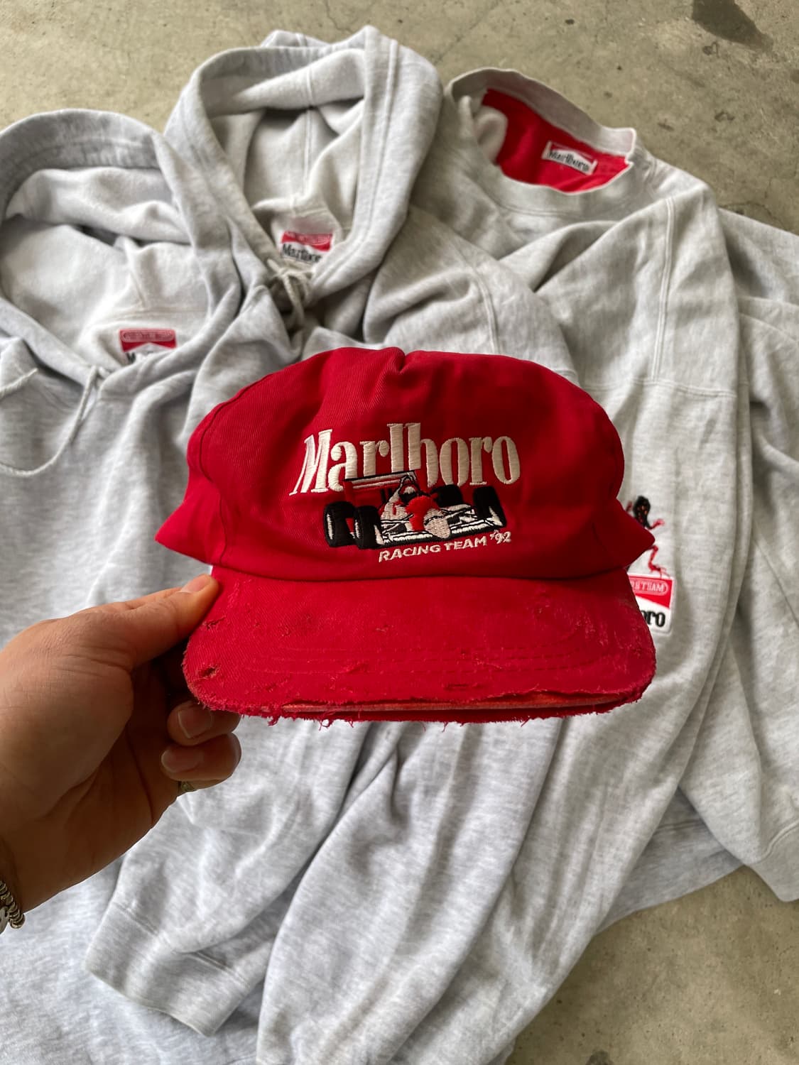 1992 Marlboro Racing Distressed Cap( 상품이미지1