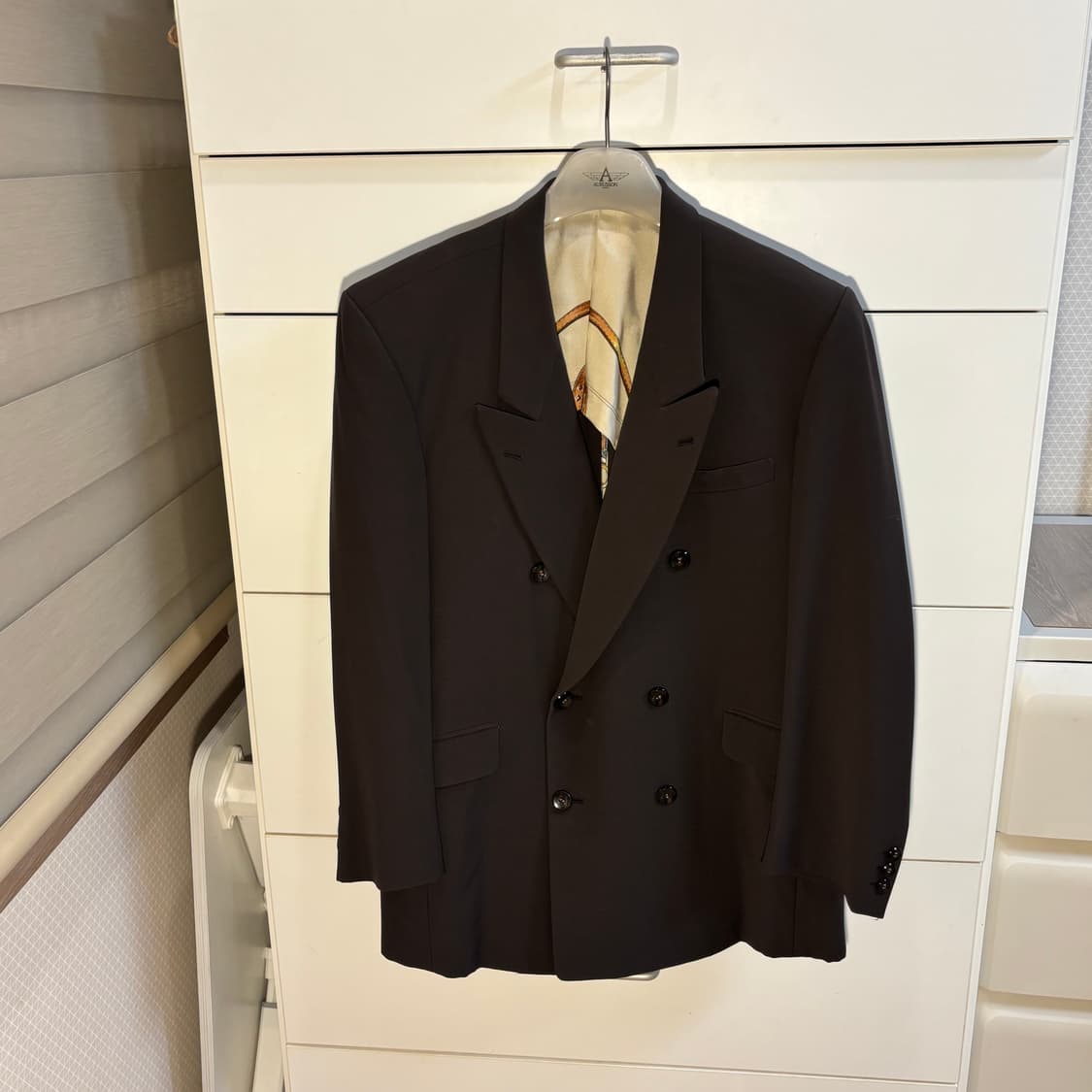 브라운 더블브레스트 명품 테일러 자켓 상품이미지3