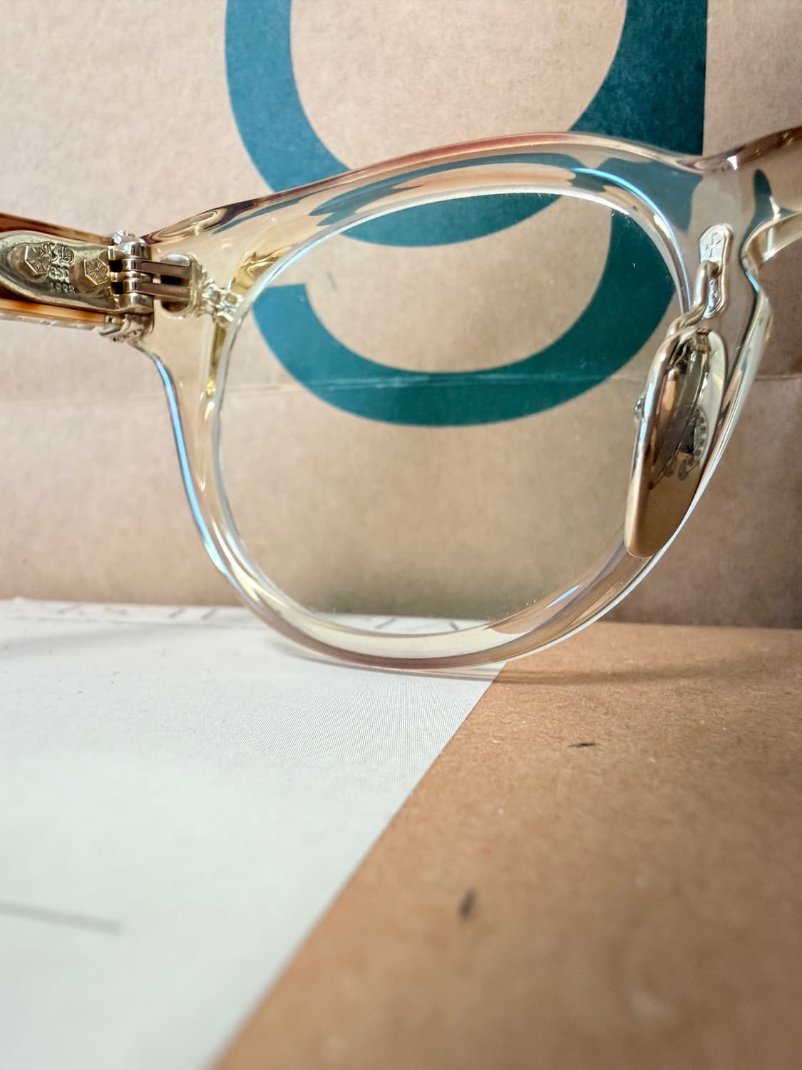 크롬하츠 딩가롱링롱 클리어옐로우 톨토이즈 상품이미지5