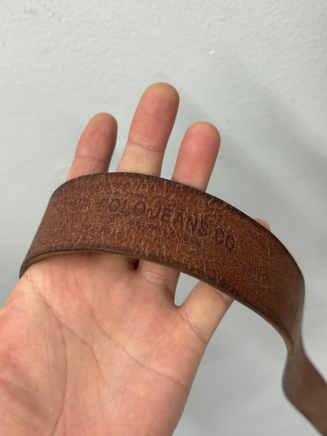 폴로 진스 웨스턴 레더 벨트 상품이미지3