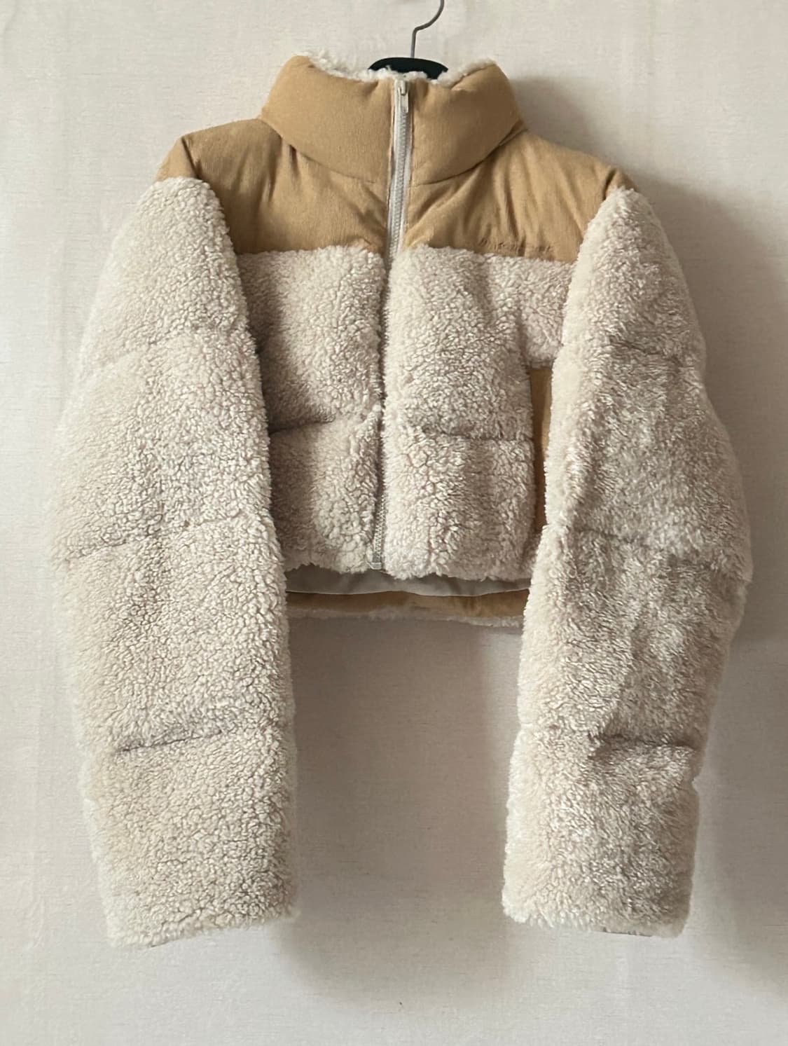 인스턴트펑크 모글 숏 패딩 아이보리 [송지효 착용] 상품이미지5