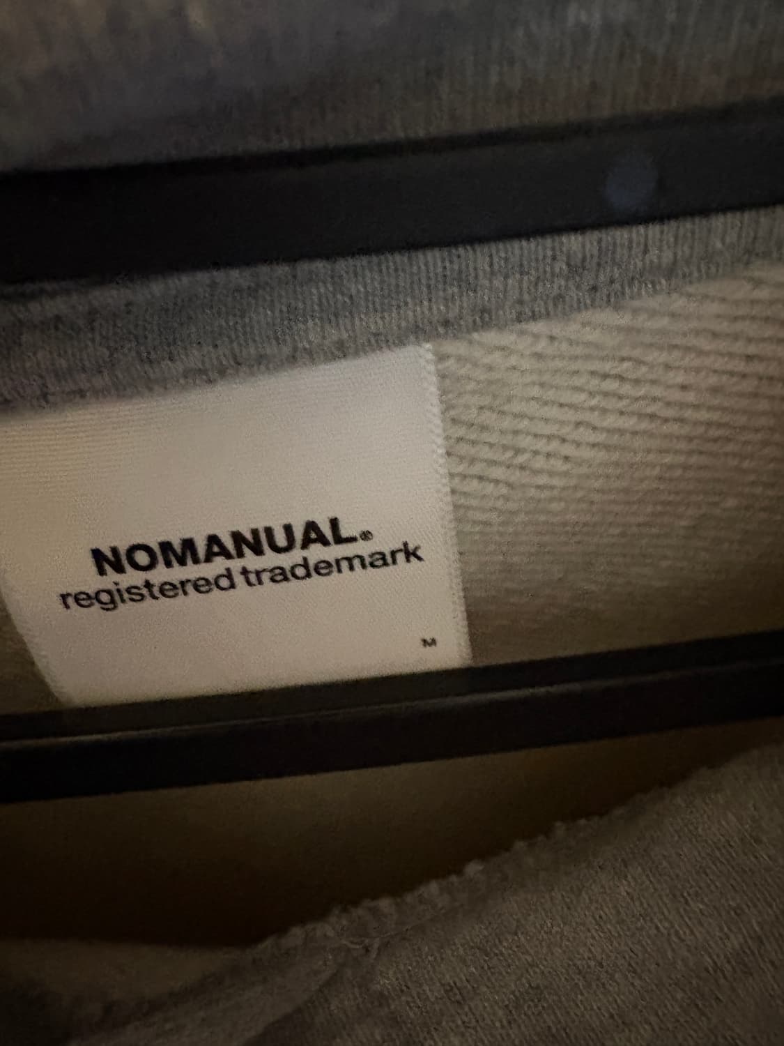 노매뉴얼 후드티 상품이미지3