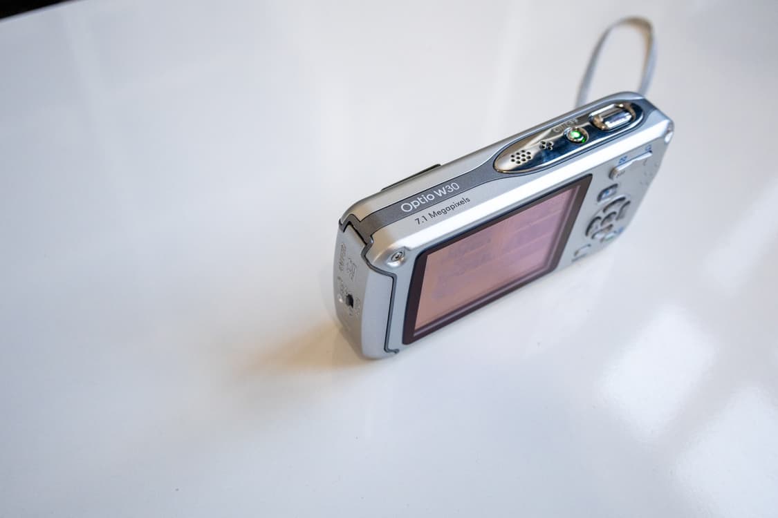Pentax Optio W30 / 빈티지 디지털 카메라 상품이미지6