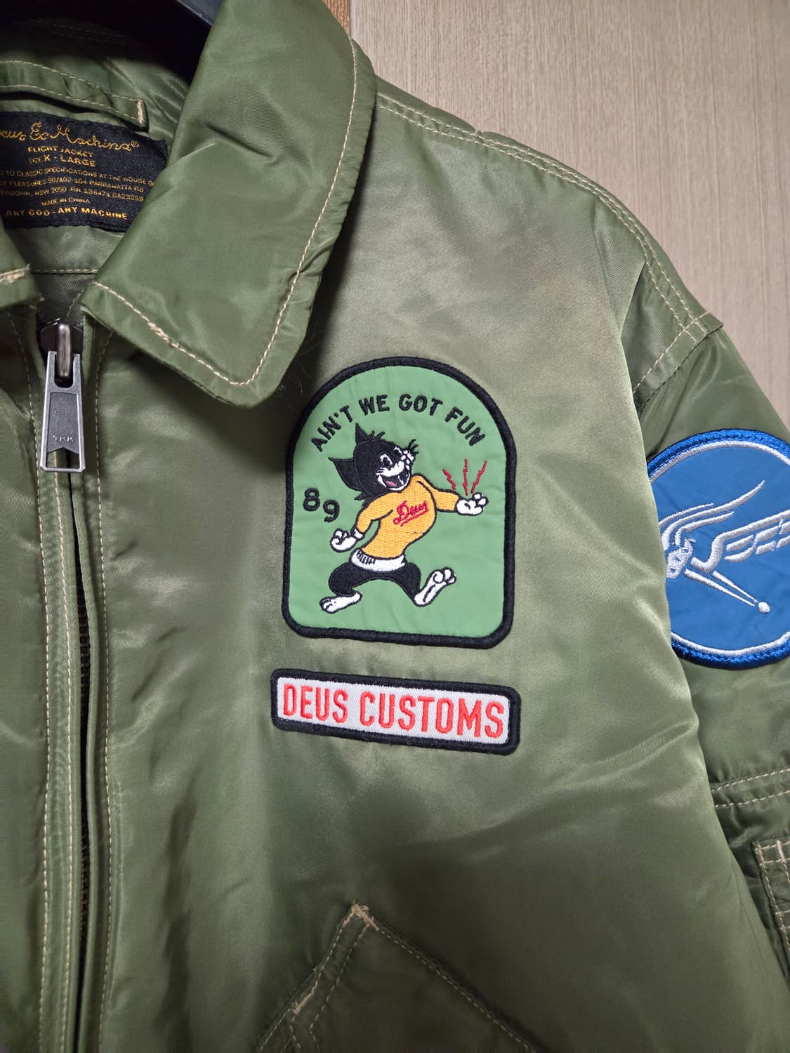 데우스 엑스 마키나 플라이트 오버 다이 JK [XL] 상품이미지4