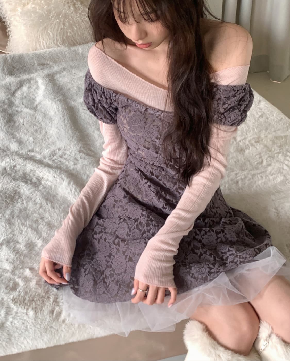 클라우드이모션 교토 코디 세트 원피스 상품이미지5