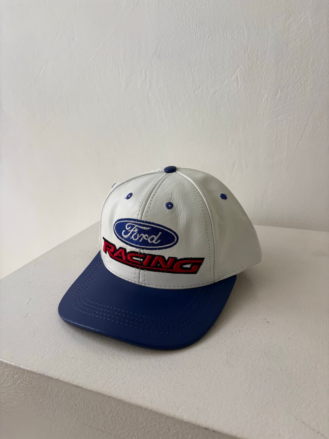 90's  Ford NASCAR Leather Ball Cap. 상품이미지9
