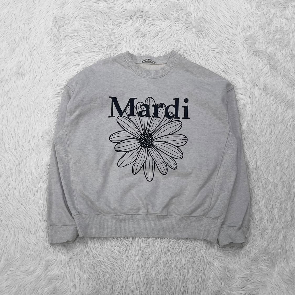 마르디메크르디 플라워 크루넥 맨투맨 상품이미지2