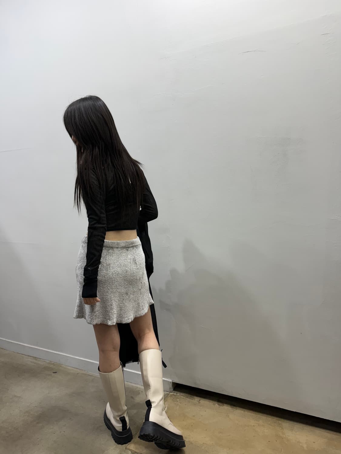 디젤 신형 D로고 숏타입 스커트 상품이미지5