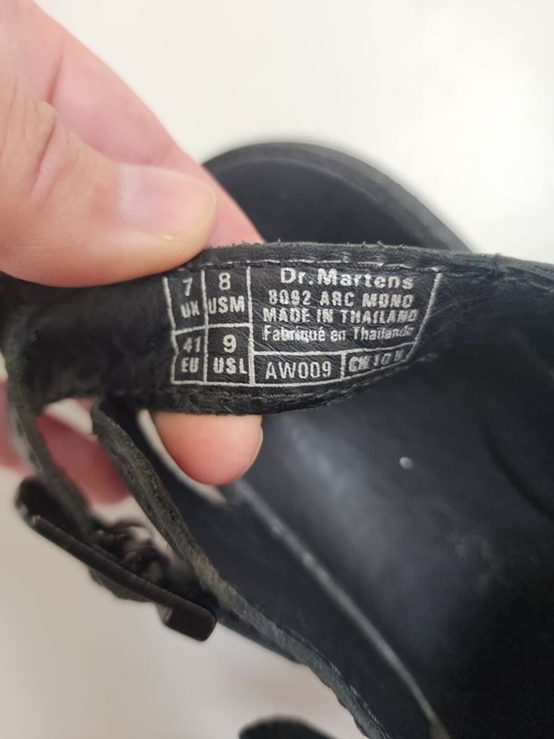 DR. MARTENS 아카이브 모노 피셔맨 260 상품이미지8