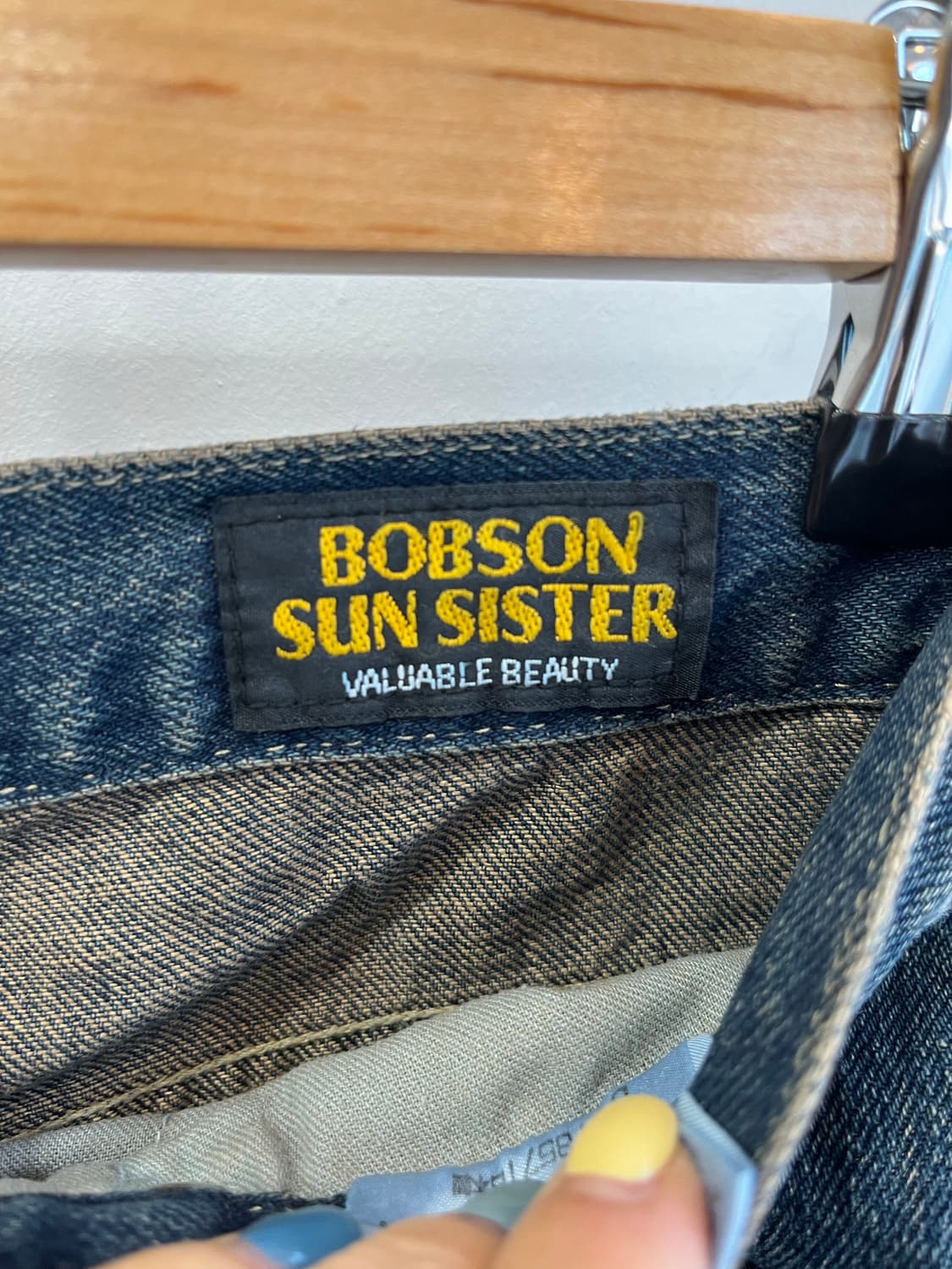 BOBSON SUN SISTER 헤리티지 중청 부츠컷 데님 상품이미지4