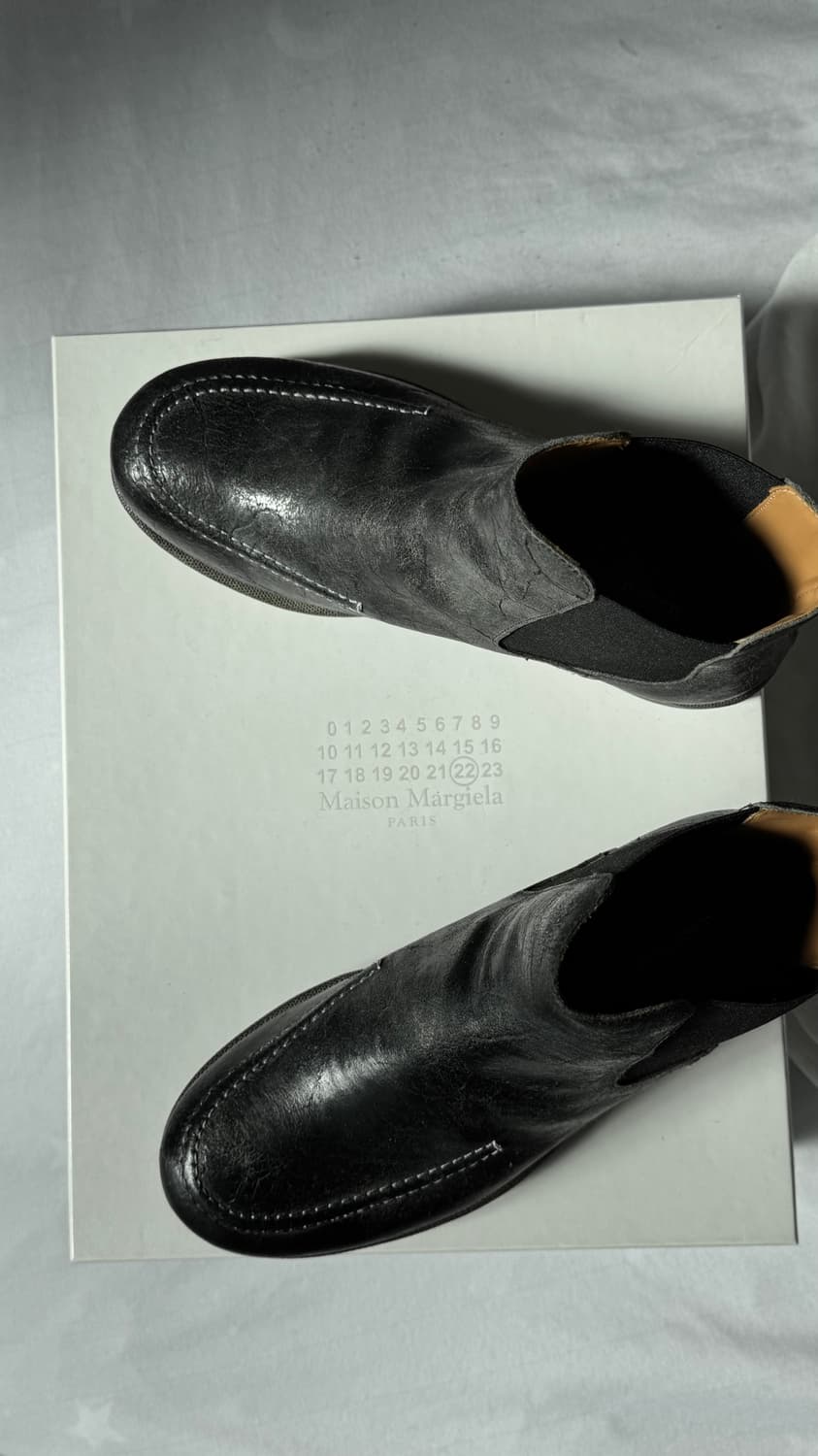 마르지엘라 크랙 가죽부츠 40사이즈 새상품 상품이미지3