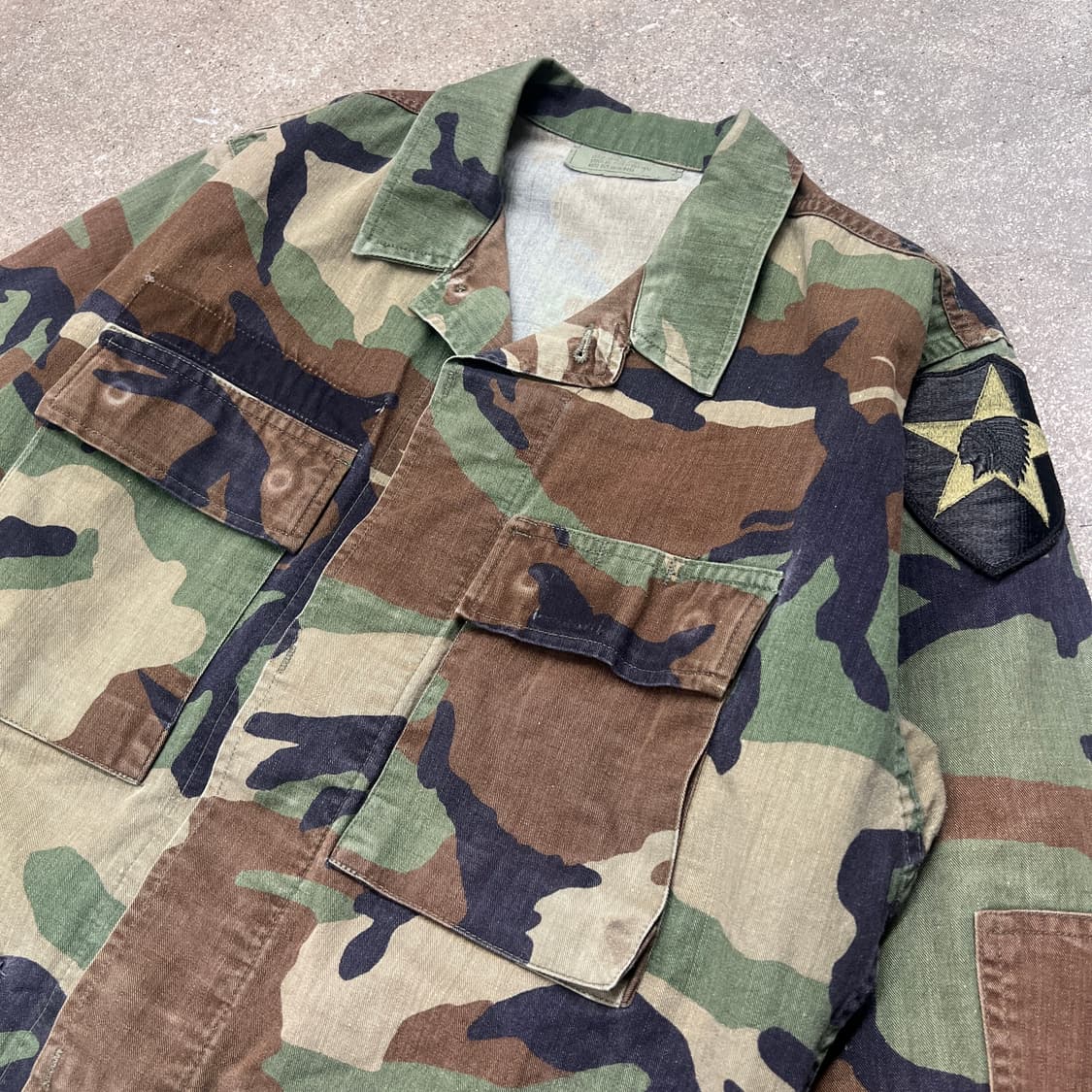 US Army 우드랜드 카모 셔츠  상품이미지2