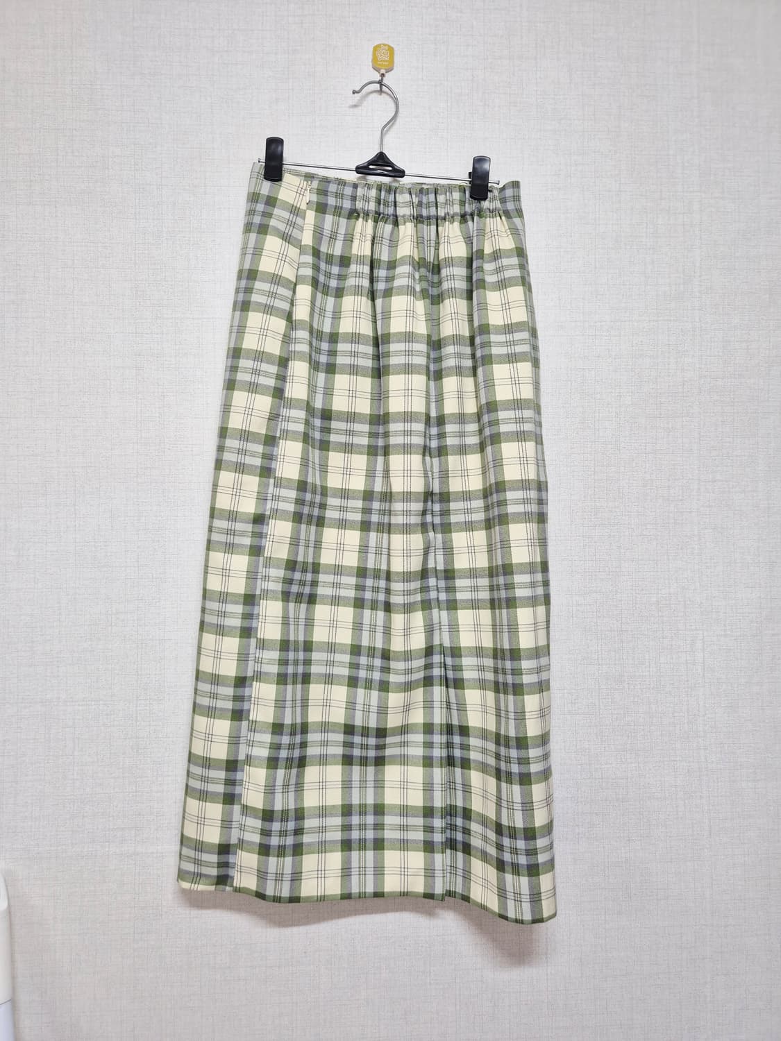 체크 롱 스커트 상품이미지2