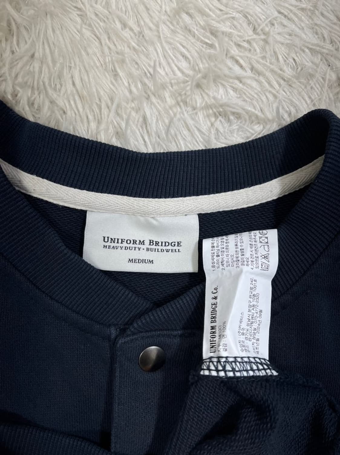 유니폼브릿지 헨리넥 맨투맨/#2999 상품이미지4