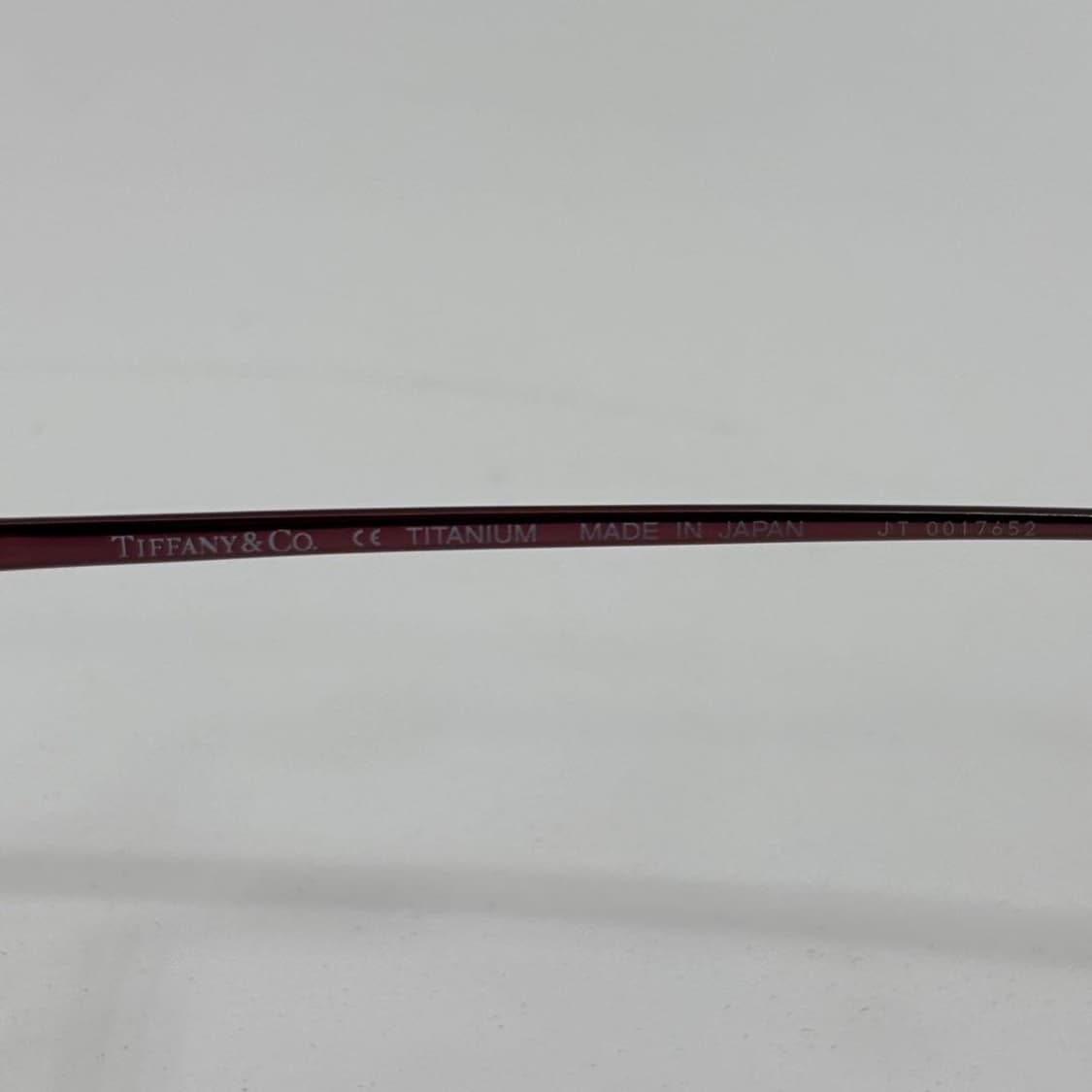 (정품 케이스) 티파니앤코 하트 프레임 안경 T&CO 1837각인 상품이미지4