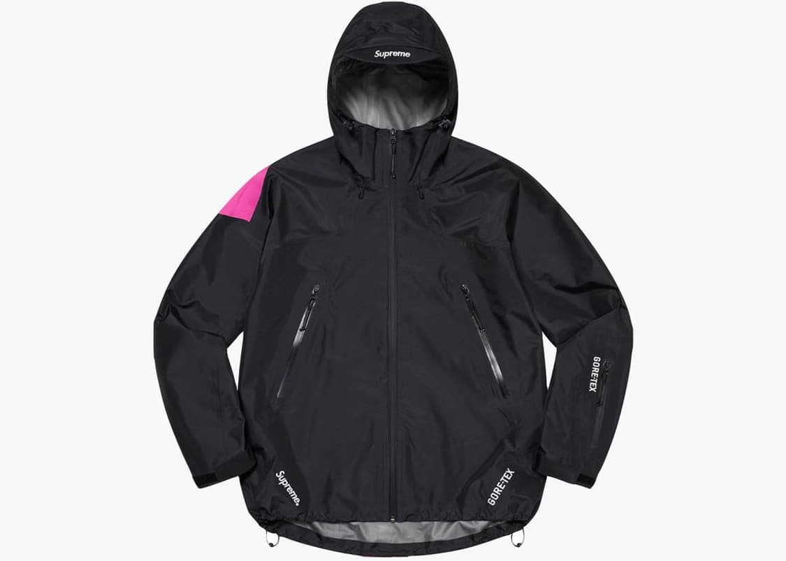 슈프림 곤즈 고어텍스 쉘 자켓 블랙 상품이미지1