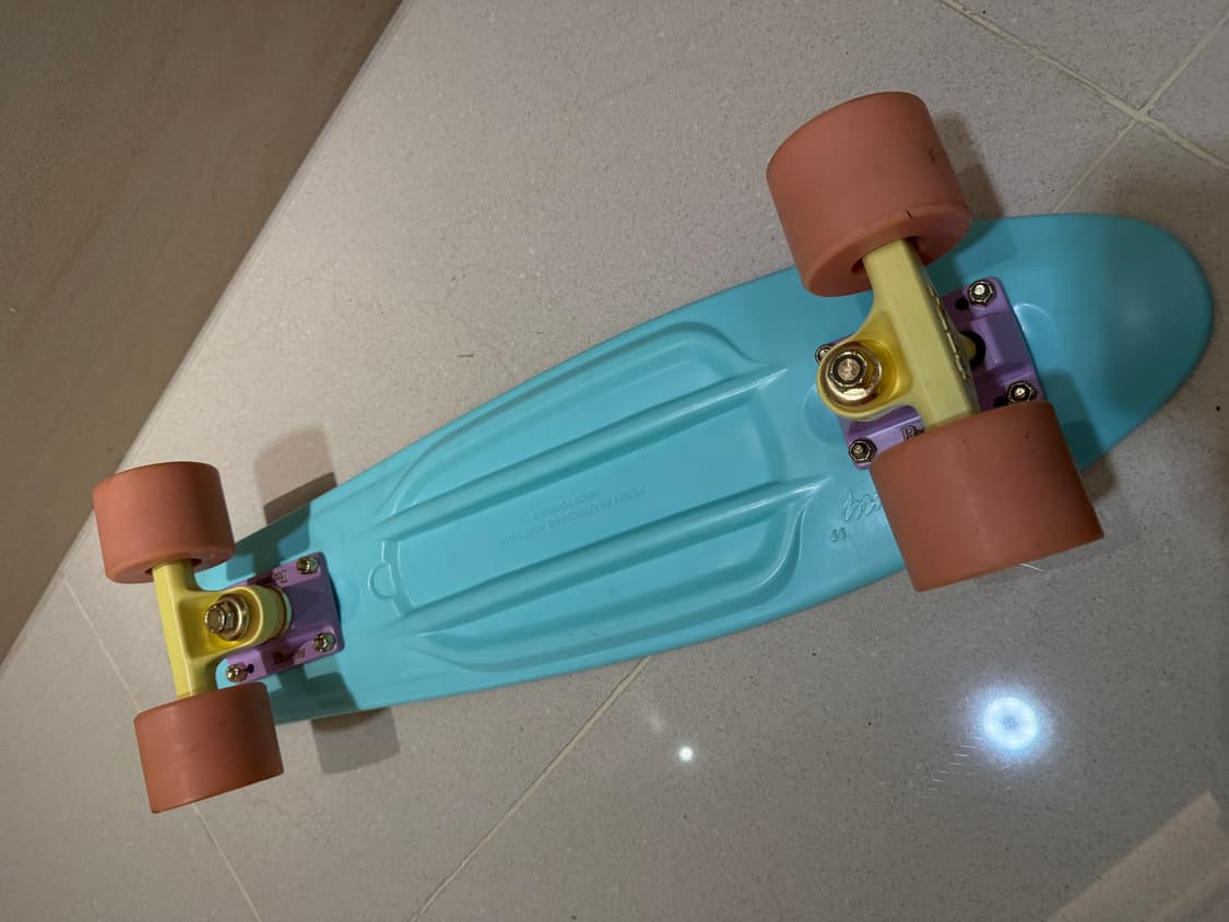 (정품.실사용2회) 페니 보드 니켈 파스텔 민트 27인치 크루저 보드 스 상품이미지6