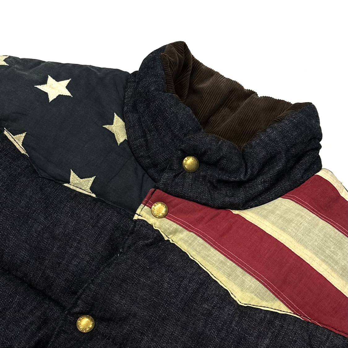 Ralph lauren usa denim down vest 상품이미지4