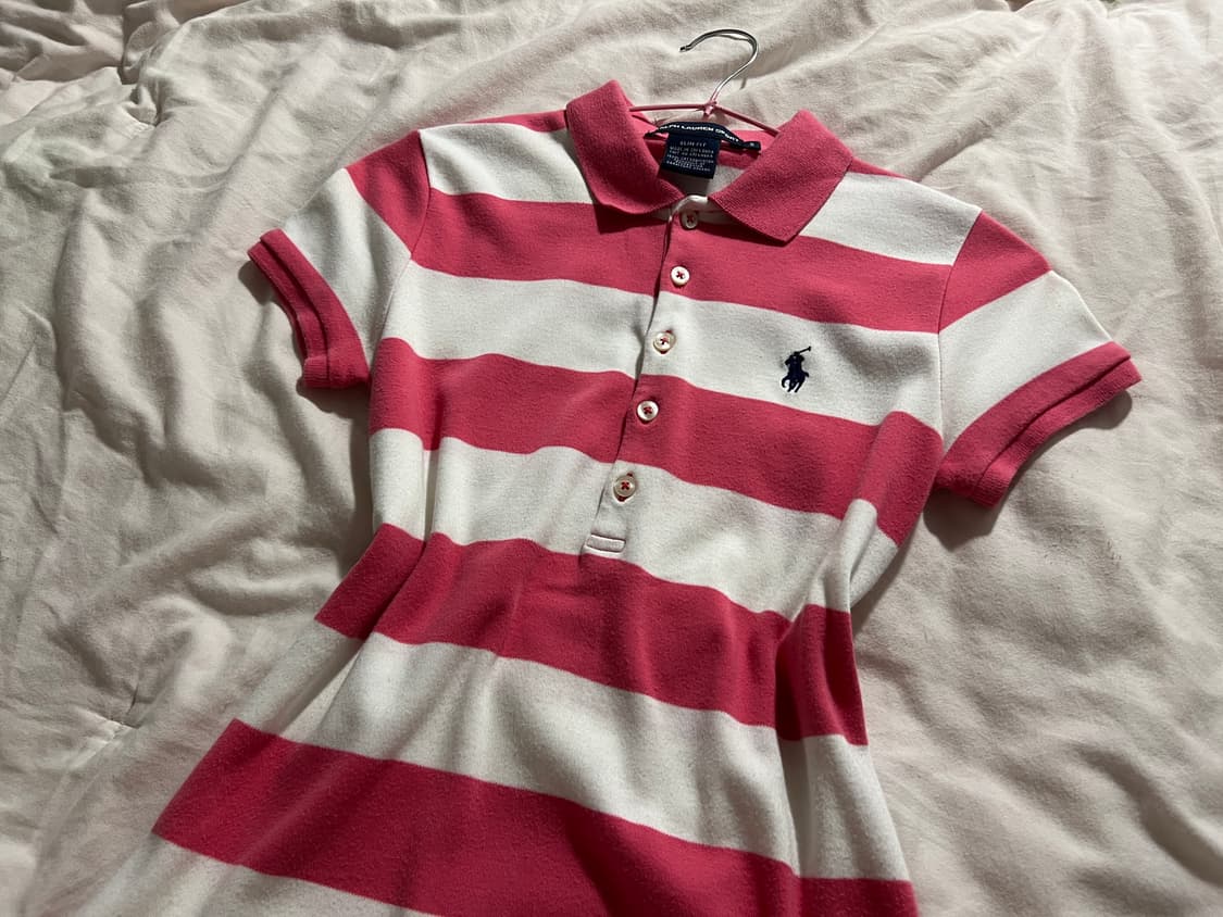 폴로 흰핑 딱붙 카라티 상품이미지2