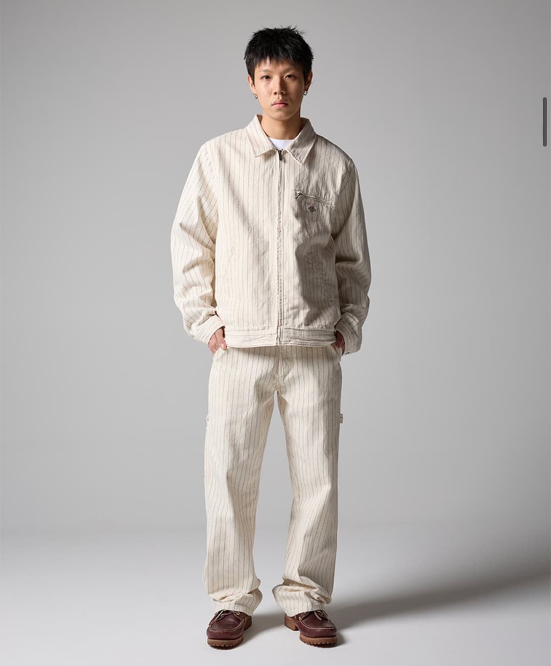 디키즈 히코리 아이크 재킷 Egret (S,새상품) 상품이미지5