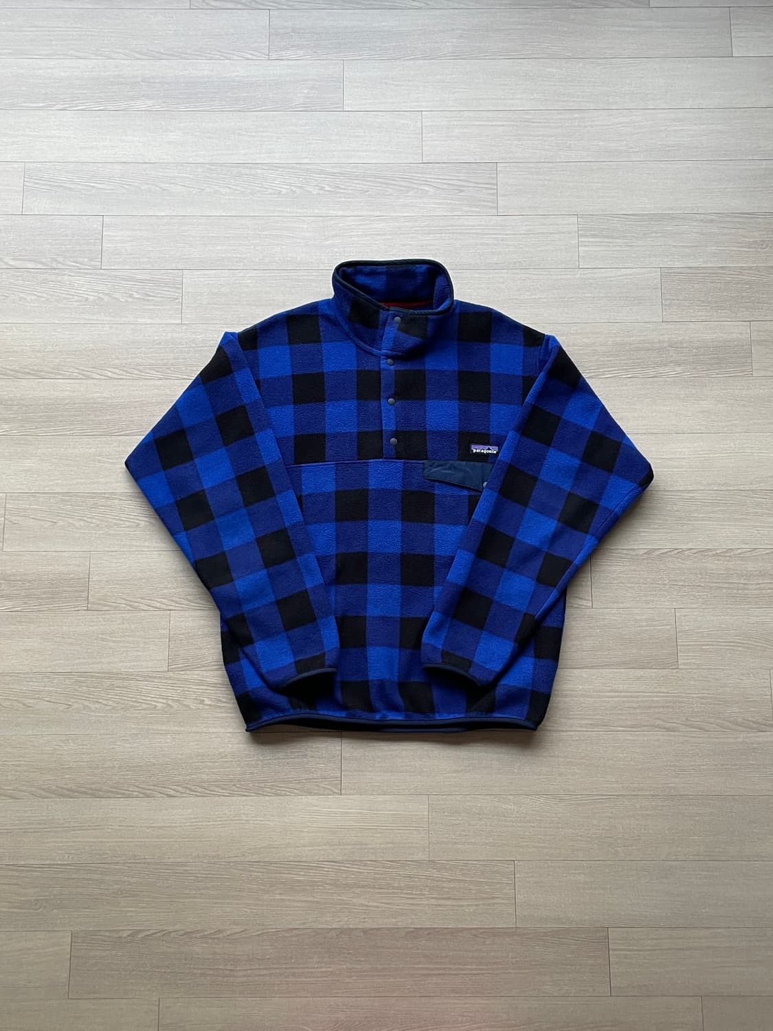 파타고니아 신칠라 블루 체크 버팔로 체크 상품이미지1