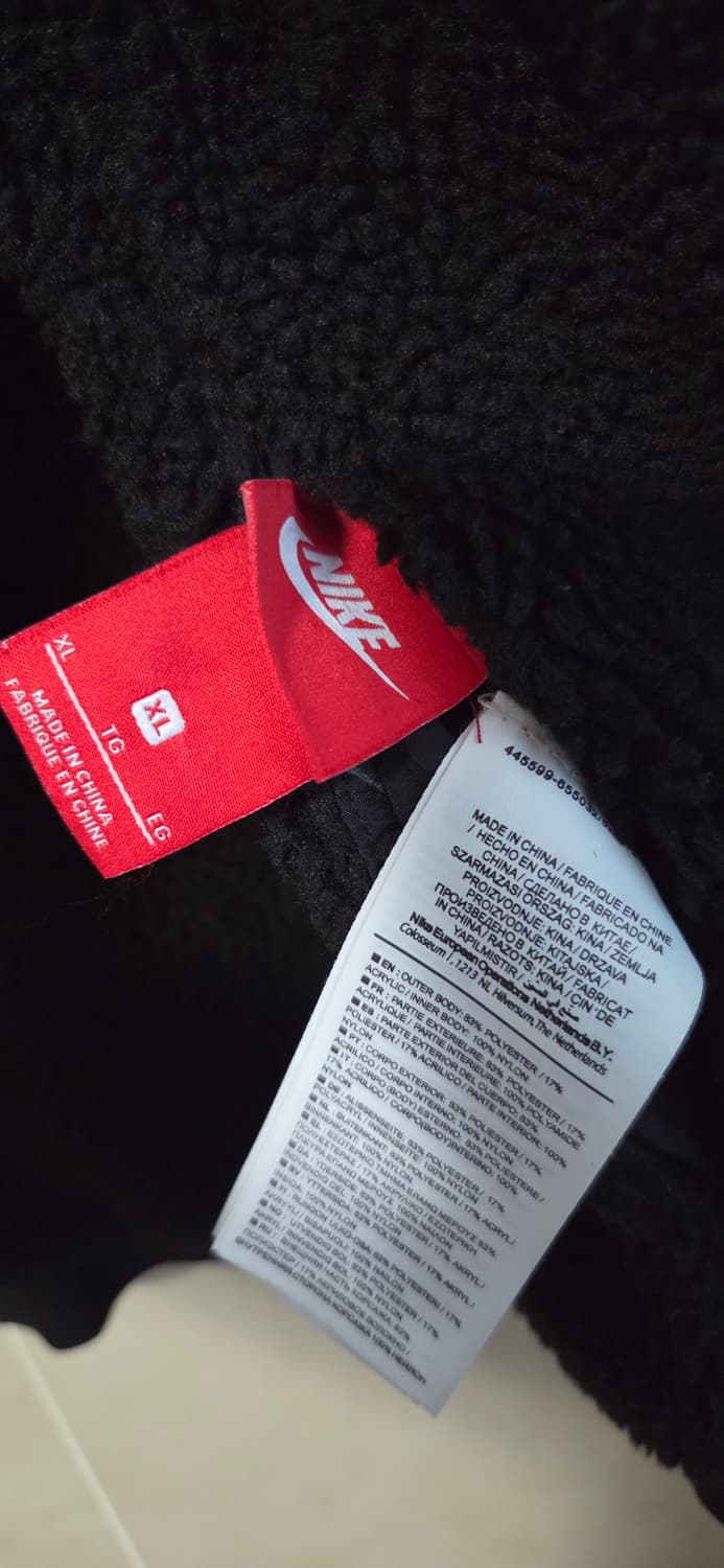 나이키 빅스우시 양면 후리스 블루 XL 택포 상품이미지5