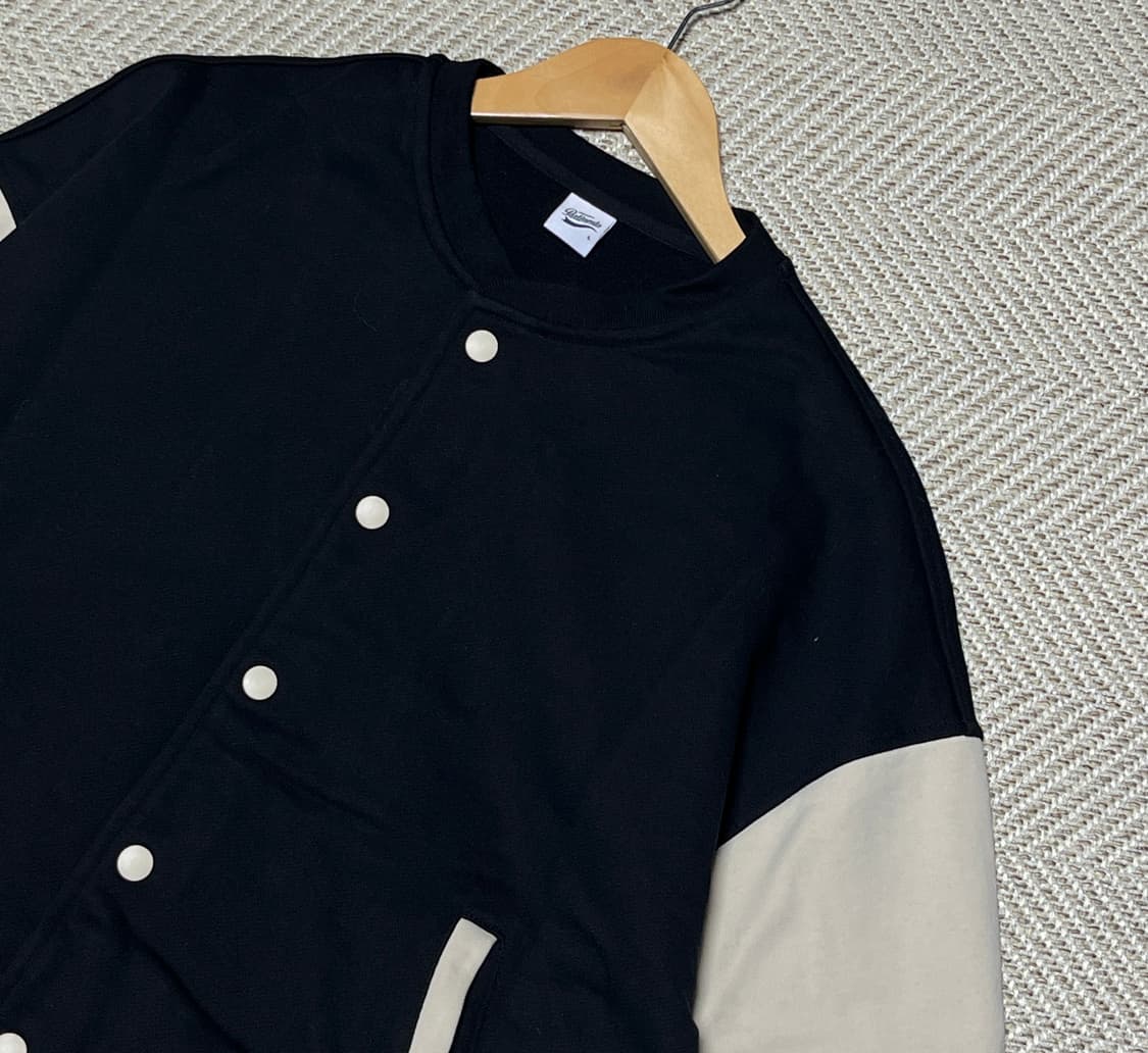 공용 파르티멘토 오버핏 바시티 크롭 자켓 점퍼 L 상품이미지7