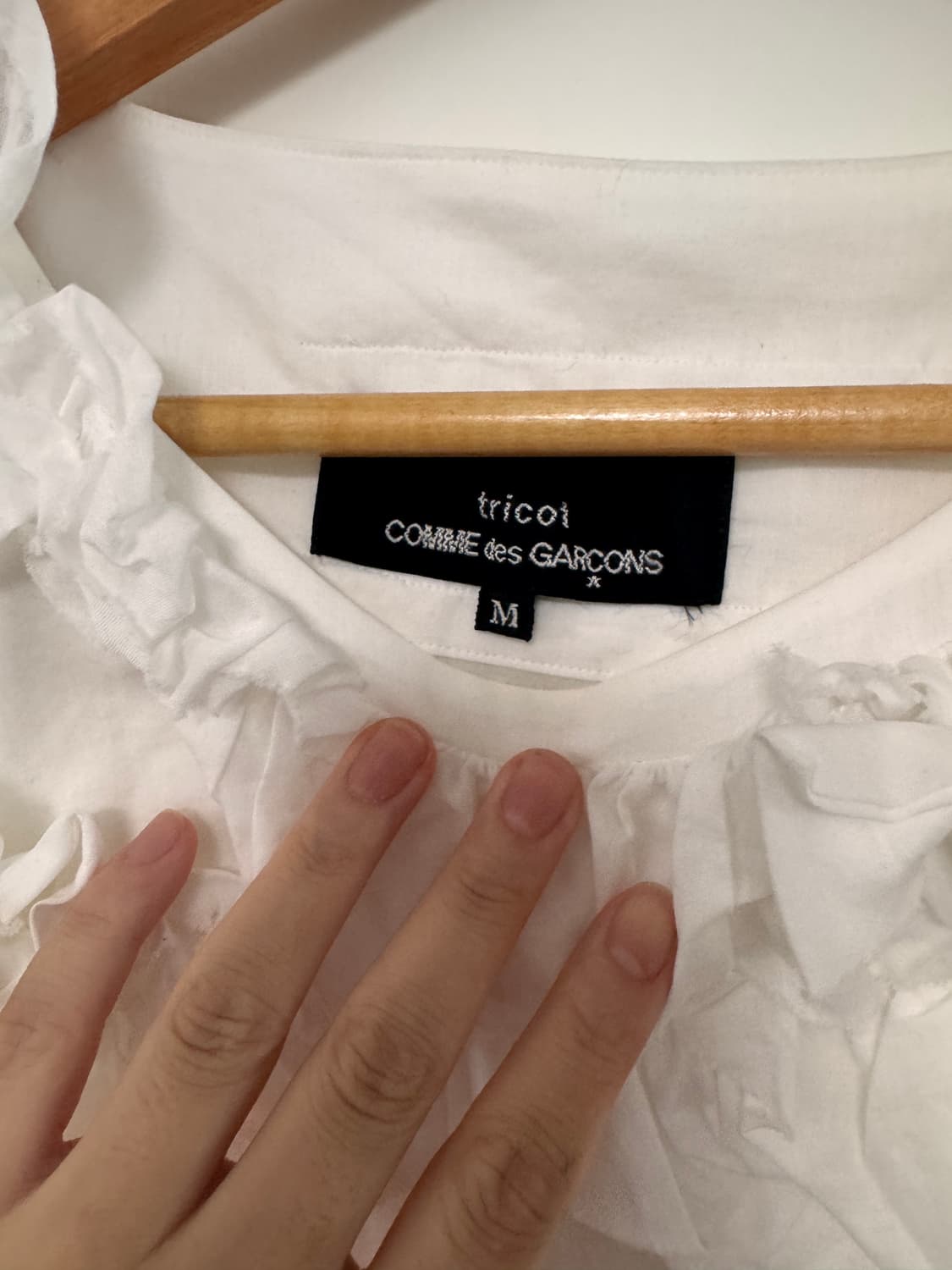 Tricot comme des garcons 블라우스 m  상품이미지3