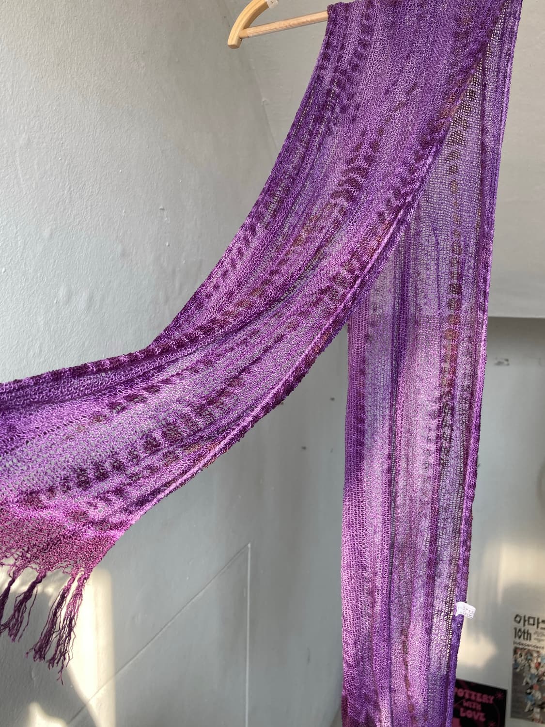 에스닉 퍼플 머플러 상품이미지5