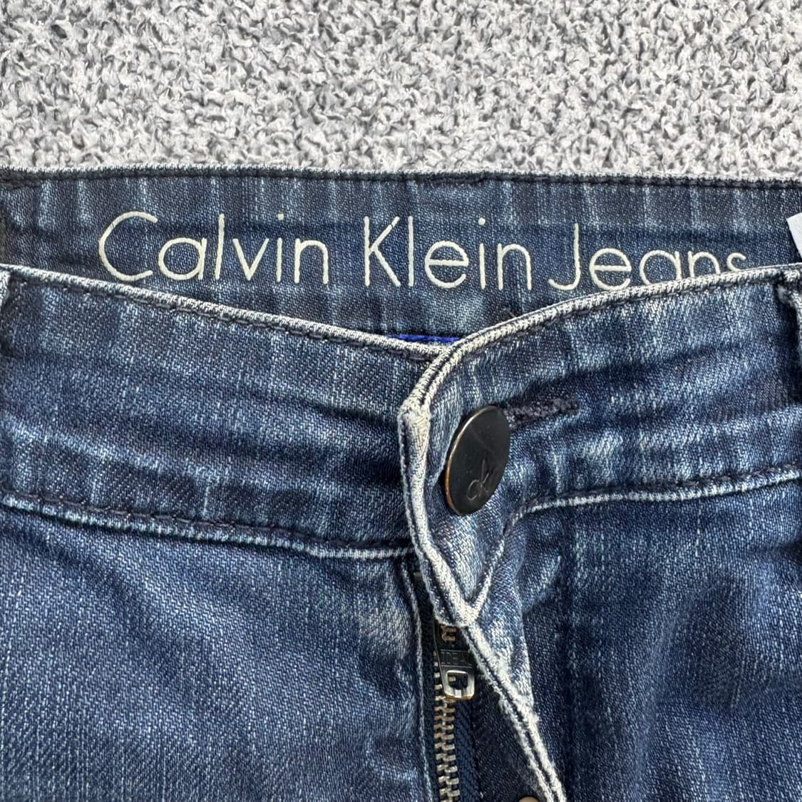 W34L32 캘빈클라인 워싱 데님팬츠 0409J 상품이미지2