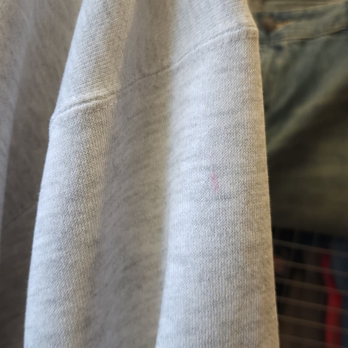 90s Lee 빈티지 스웻셔츠 플레인 스웻셔츠 오트밀 화이트 L 상품이미지10