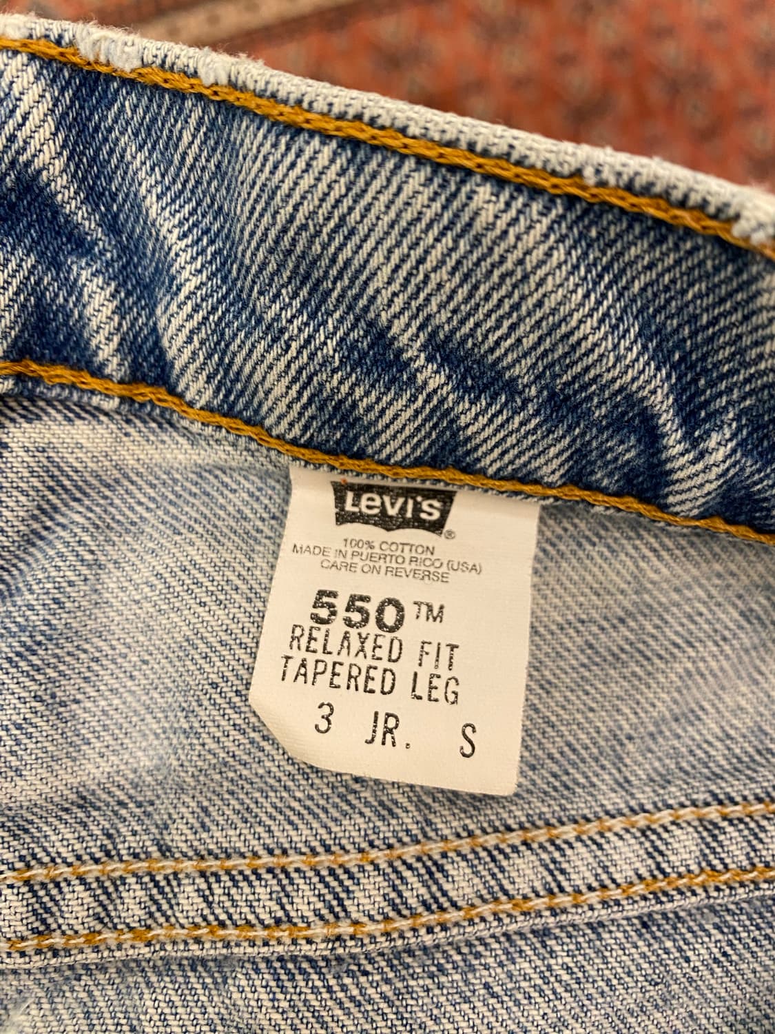 빈티지 리바이스 550(25inch) 상품이미지8