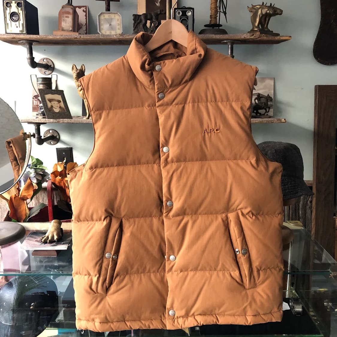 아페쎄 x 칼하트 패딩 베스트 M 상품이미지1