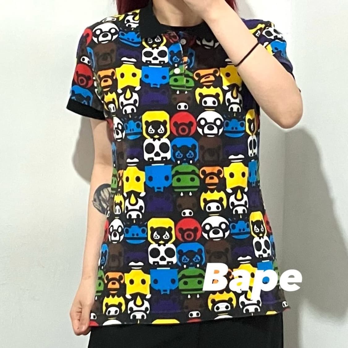 베이프 베이비 마일리노 반팔 카라티 상품이미지1