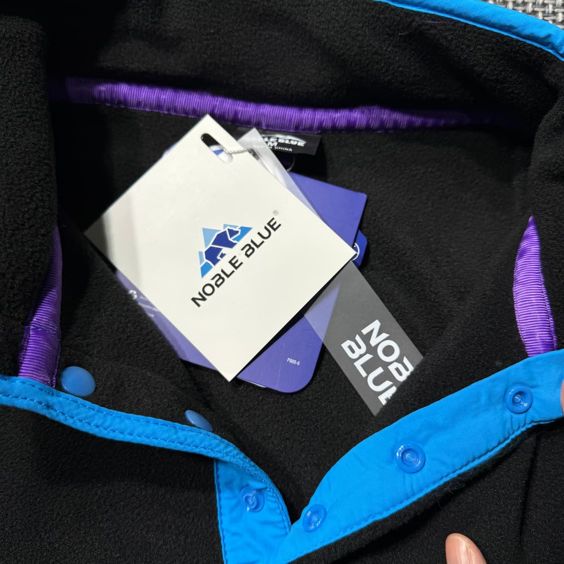 (새상품) 빈티지 아웃도어 플리스 스냅티 상품이미지5