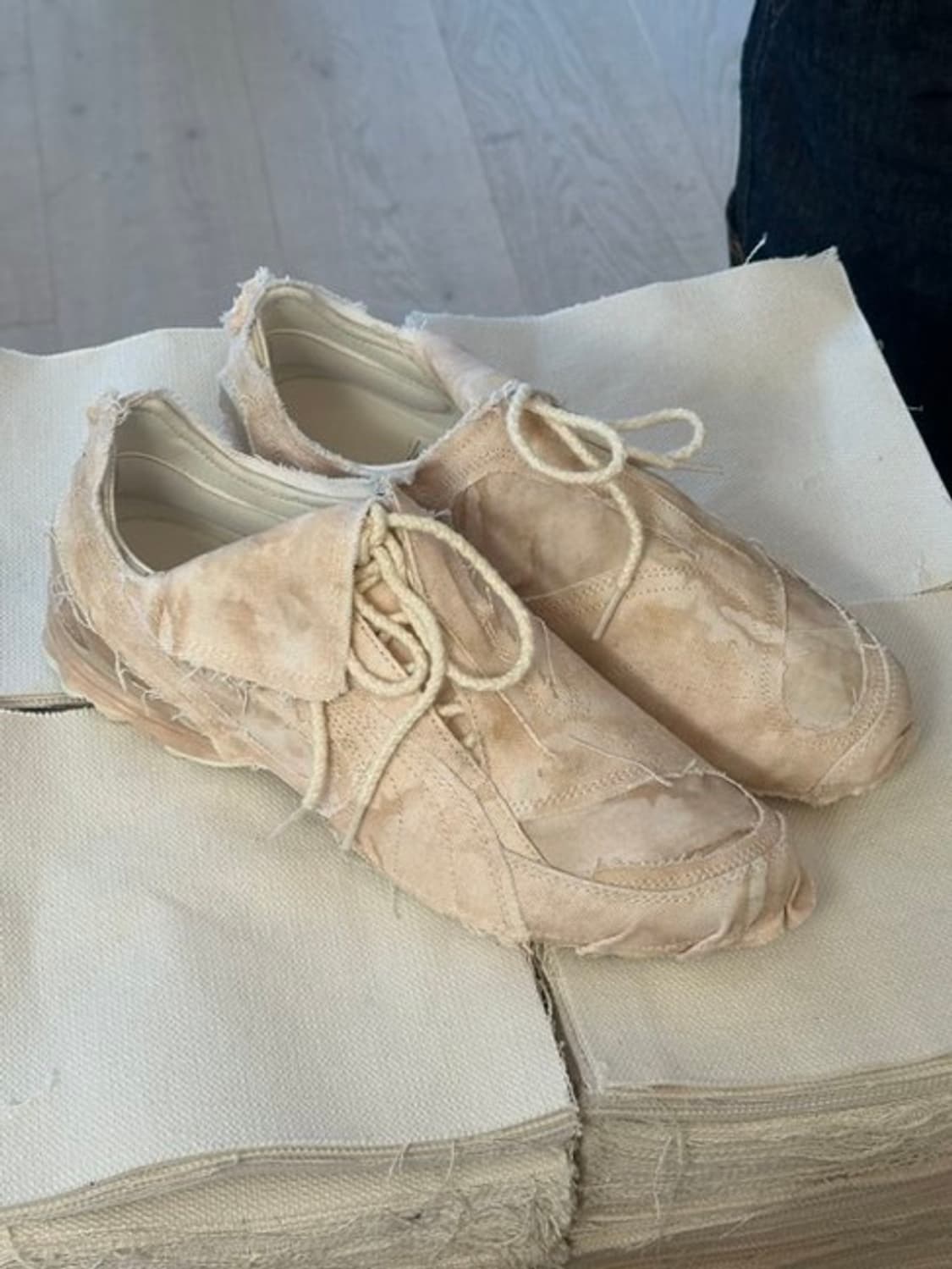 푸마 지용 킴 V-S1 크래프트 DW 아이보리 상품이미지2