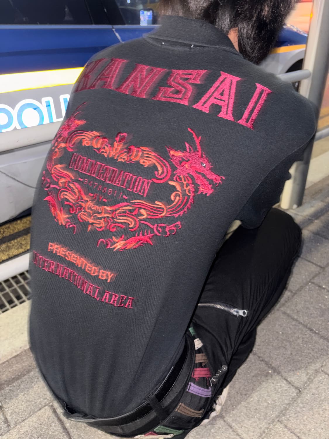 Kansai Yamamoto Embroidery Polo Shirt 상품이미지7