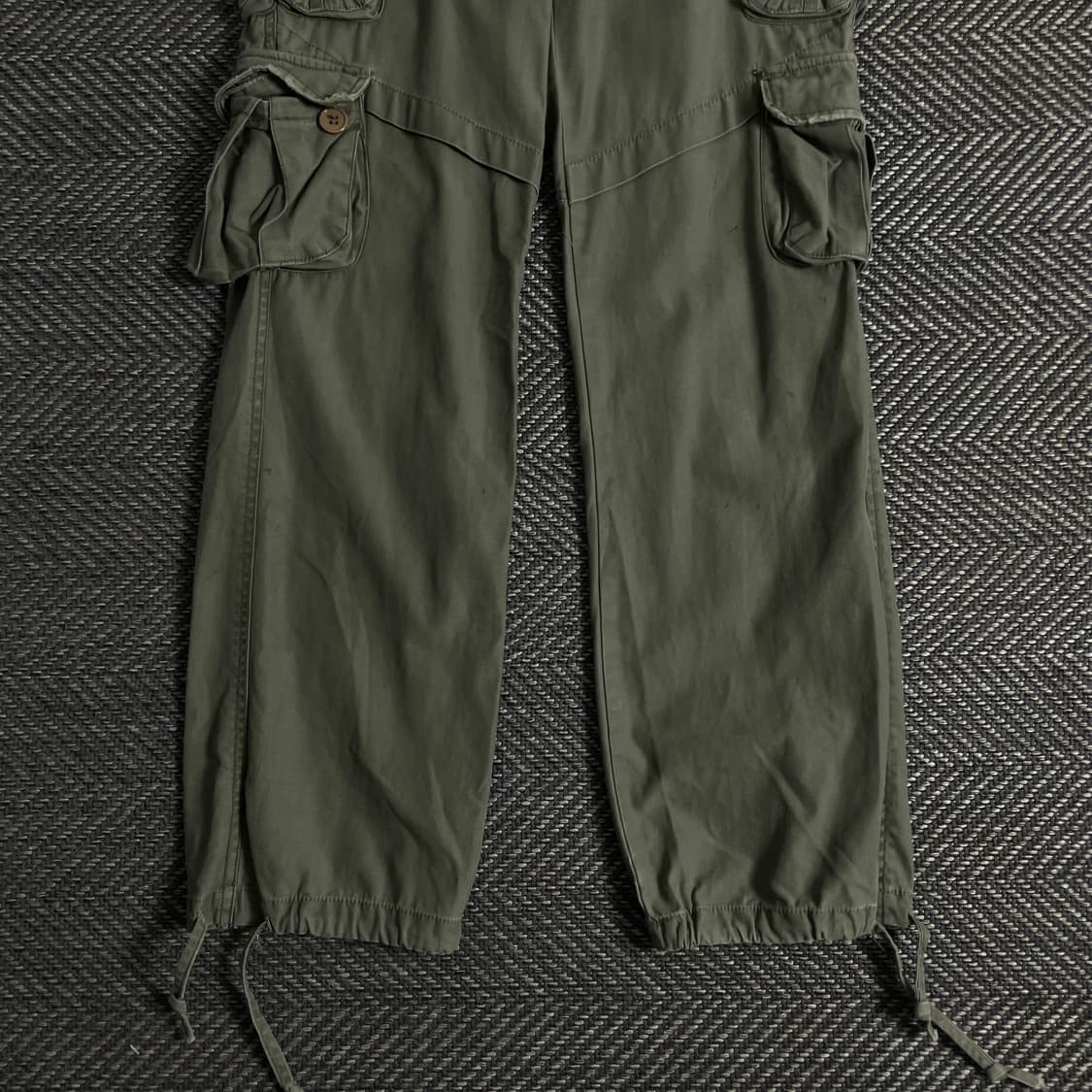 빈티지 Y2K 퍼티그 카고 팬츠o 3217 상품이미지2