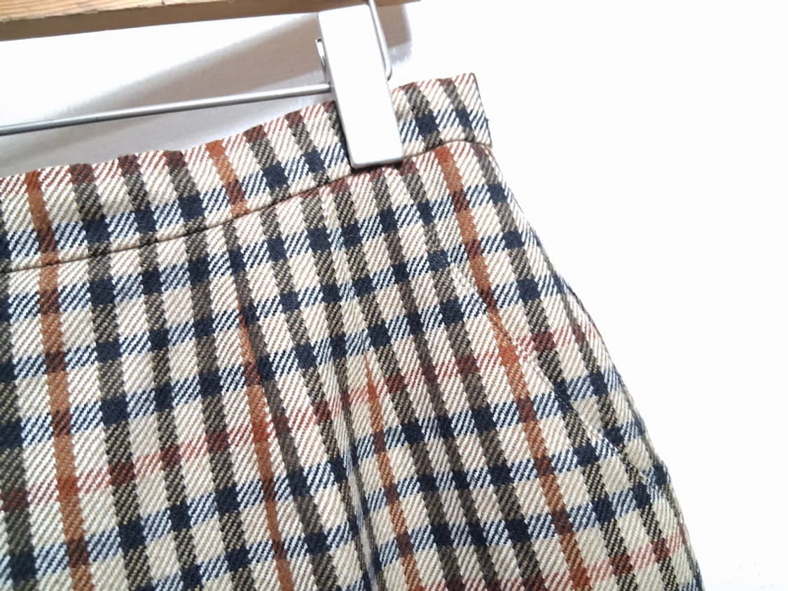 닥스스커트 닥스체크 순모울 체크스커트28 고품질 고보온 상품이미지3