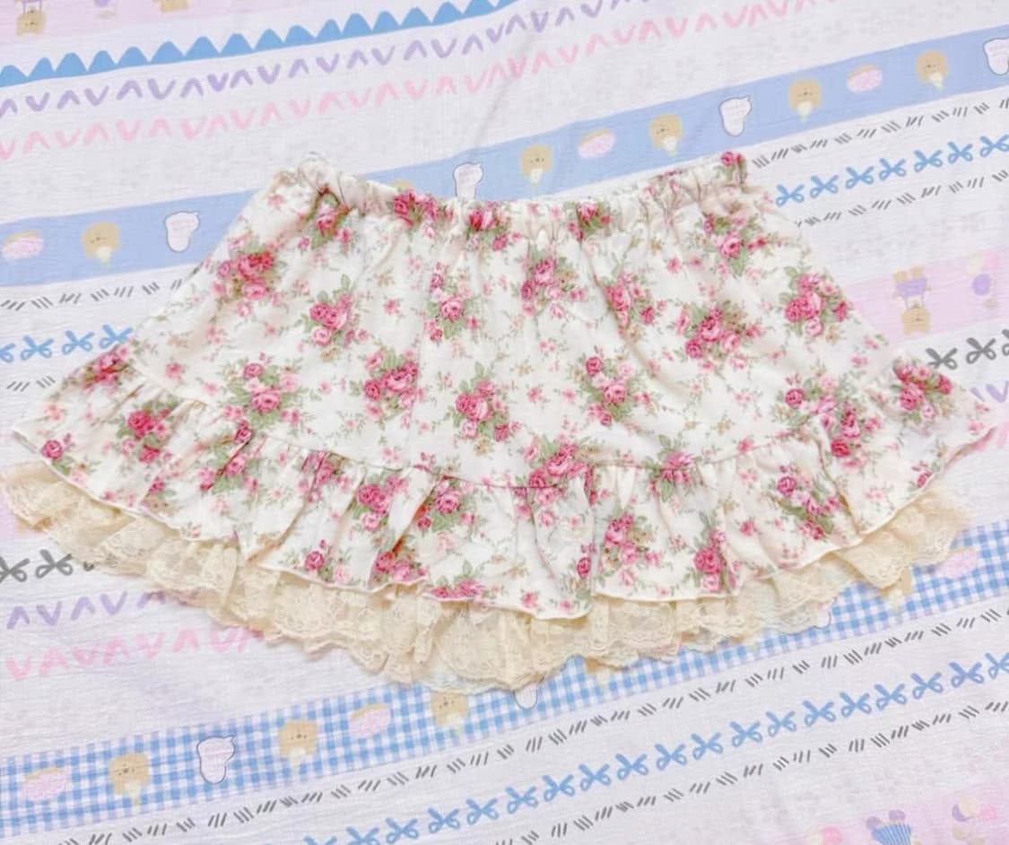 리즈리사 히메카지 핀터깔 큐롯 상품이미지2