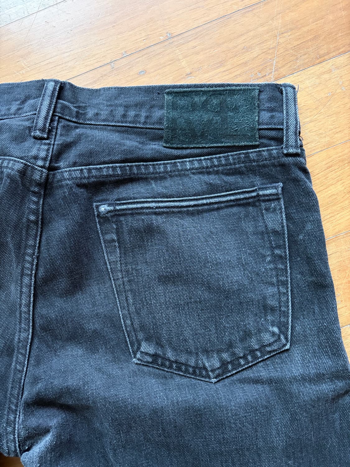 rrl 더블알엘 블랙워싱진 셀비지진 흑청진 상품이미지3