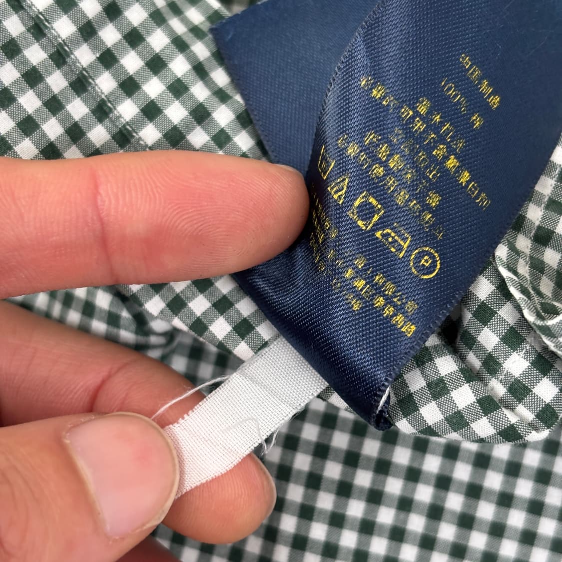 폴로 체크 셔츠  상품이미지7