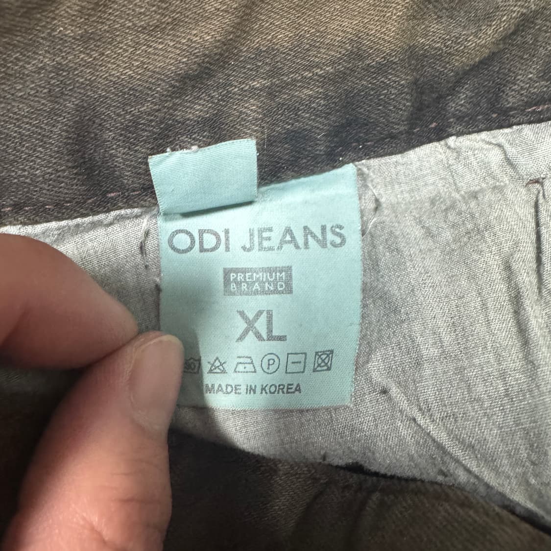 ✨ (바배) 오리지널 빈티지 패치 데님 팬츠  상품이미지4