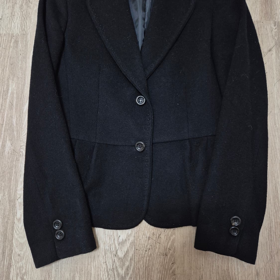 키이스 런던 모직 캐시미어 싱글 블레이저 정장자켓 82-88-155 상품이미지3