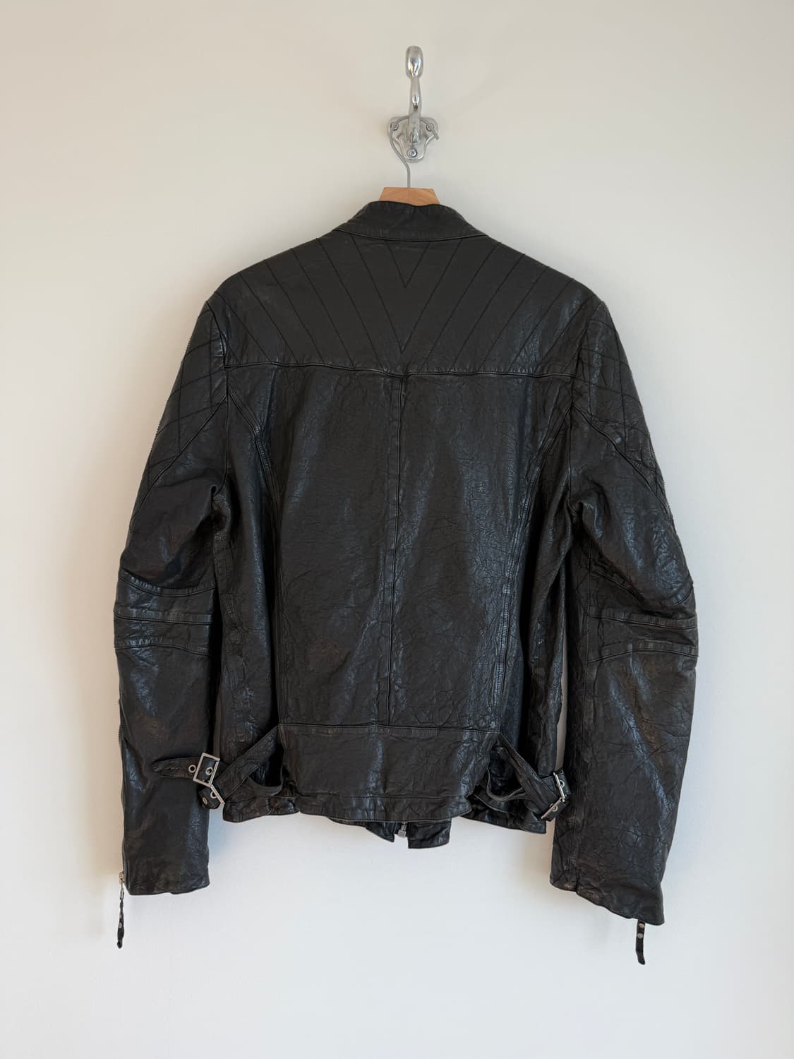 Pre owned 램스킨 레더자켓 상품이미지5