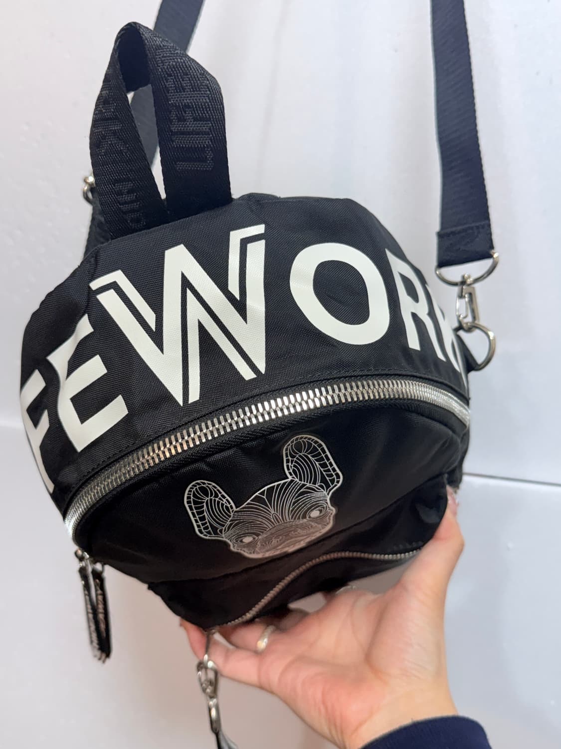 라이프워크 미니 백팩 블랙 상품이미지5