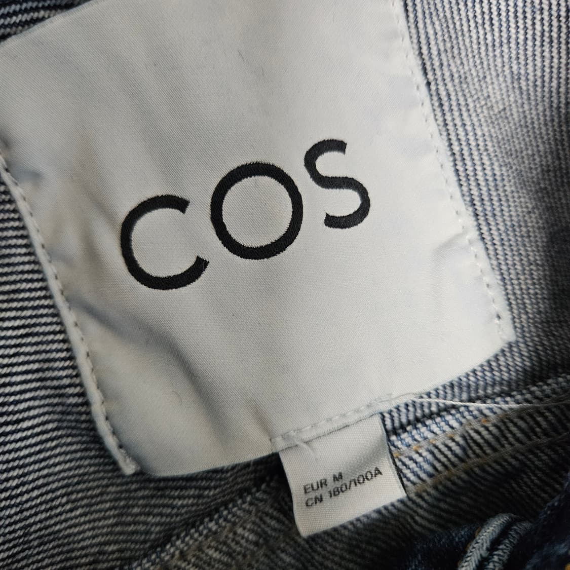 COS 코스 데님 청자켓 남자100 상품이미지4