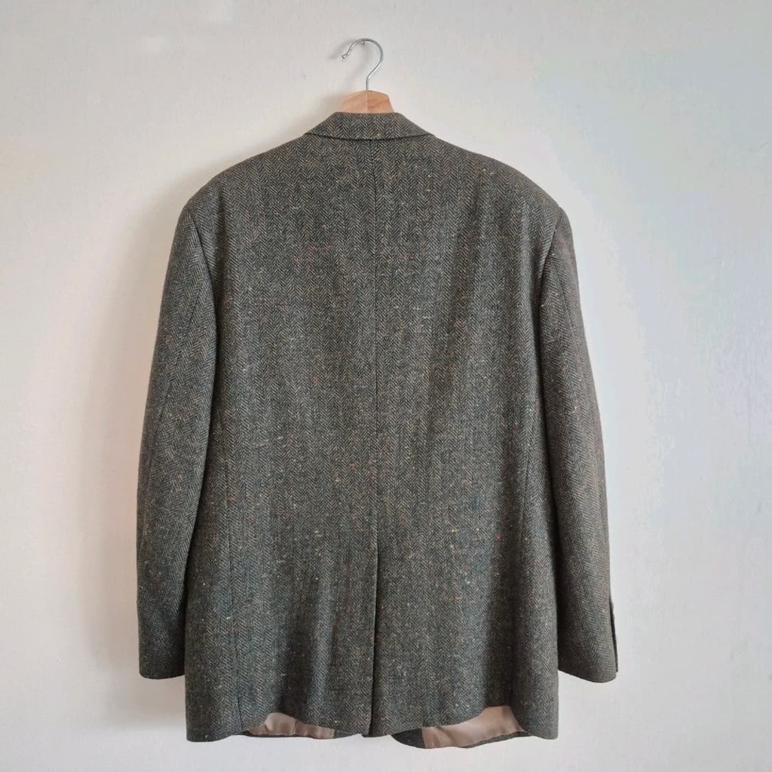 빈티지 버버리 도네갈 트위드 헤링본 스포츠코트 XL 상품이미지2