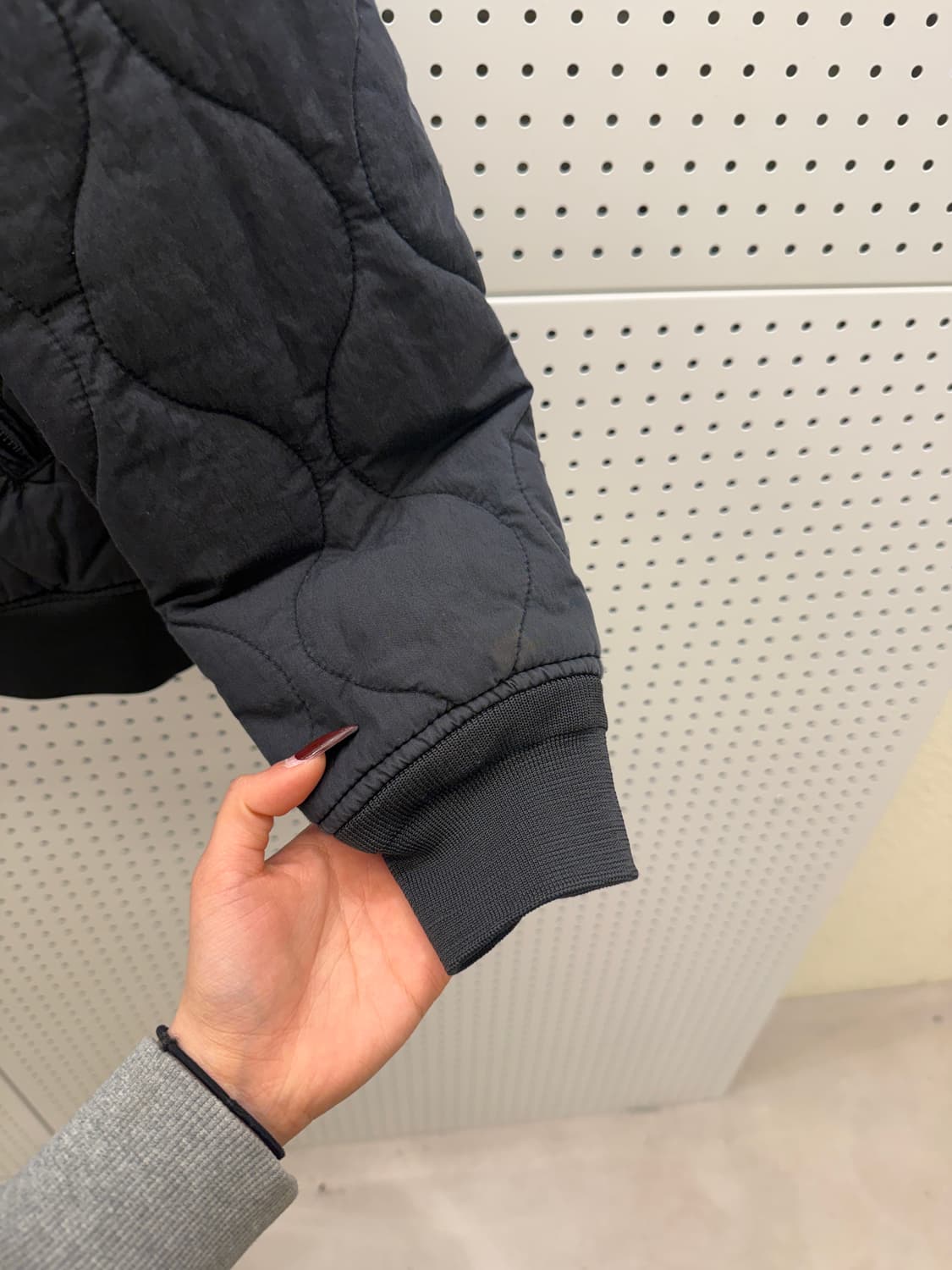 리바이스 블랙 퀼팅 블루종 자켓 U1695 상품이미지4